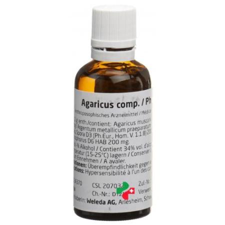 Weleda Agaricus comp./Phosphorus Dilutio Dil 50 ml - PrimeCare Global
